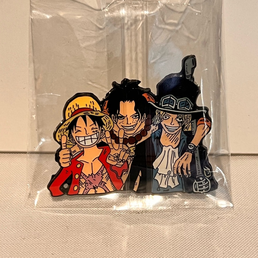 One Piece; Luffy, Ace and Sabo Enamel Pin